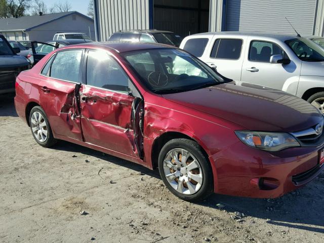 JF1GE6A60AH509620 - 2010 SUBARU IMPREZA 2. RED photo 9