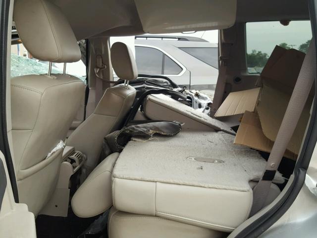 1J8HH58N96C126253 - 2006 JEEP COMMANDER SILVER photo 6