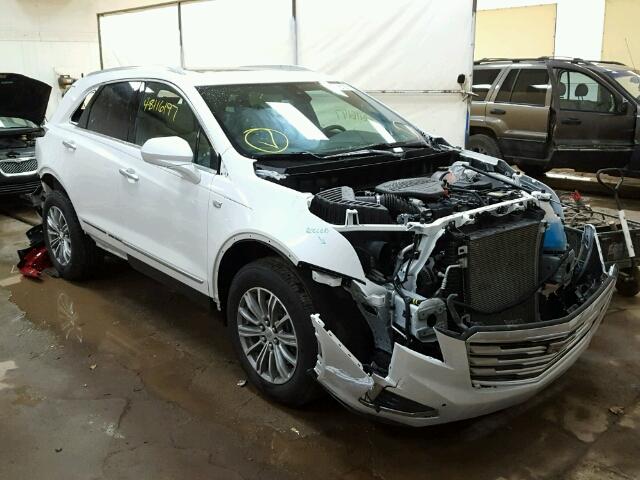 1GYKNDRS5HZ212481 - 2017 CADILLAC XT5 LUXURY WHITE photo 1