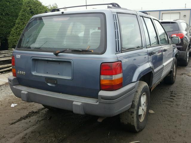 1J4GZ58S3SC685081 - 1995 JEEP CHEROKEE BLUE photo 4