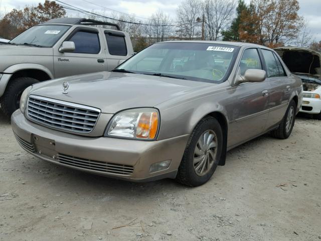 1G6KD54Y5YU328368 - 2000 CADILLAC DEVILLE GOLD photo 2