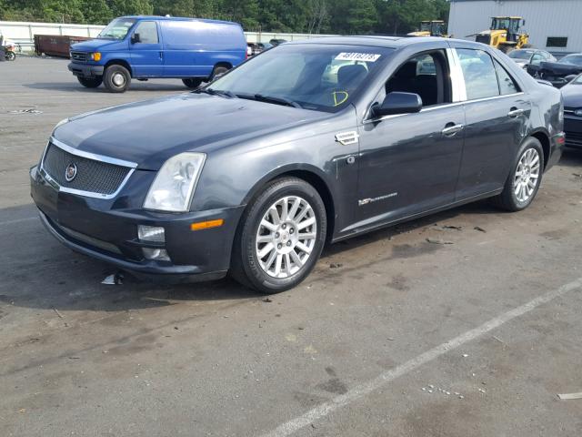 1G6DC67A750215234 - 2005 CADILLAC STS GRAY photo 2