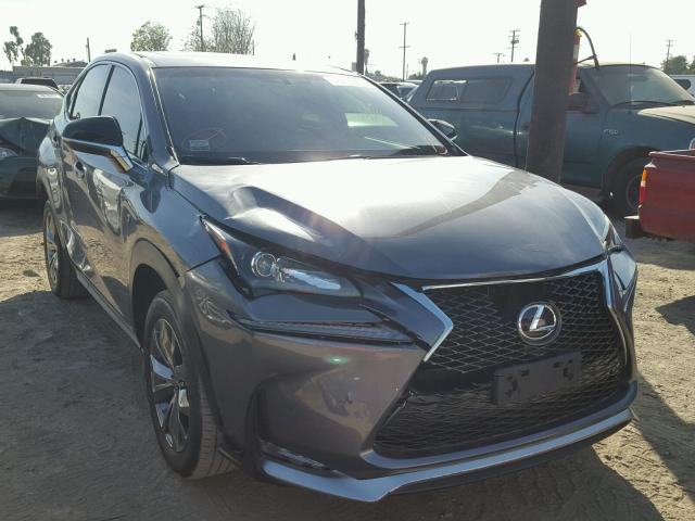 JTJYARBZ6G2025013 - 2016 LEXUS NX 200T GRAY photo 1