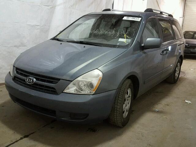 KNDMB233986242498 - 2008 KIA SEDONA EX GRAY photo 2