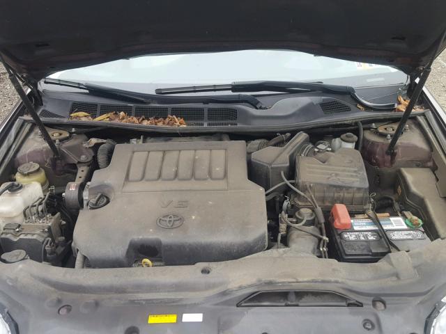 4T1BK3DB7CU472463 - 2012 TOYOTA AVALON BAS Марун фото 7