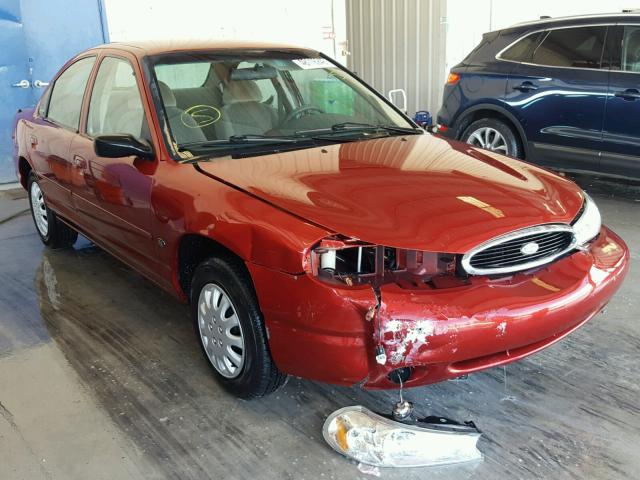 1FAFP6630YK114838 - 2000 FORD CONTOUR SE RED photo 1