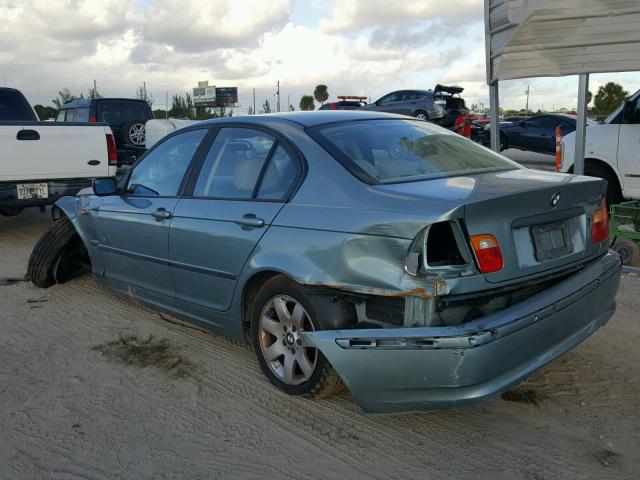 WBAEU33483PM58291 - 2003 BMW 325 XI GREEN photo 3