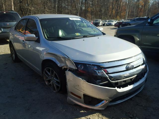 3FAHP0JGXCR295080 - 2012 FORD FUSION SEL SILVER photo 1