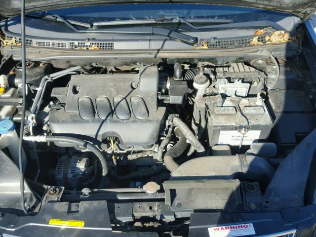 3N1AB6AP6AL690356 - 2010 NISSAN SENTRA 2.0 BLACK photo 7