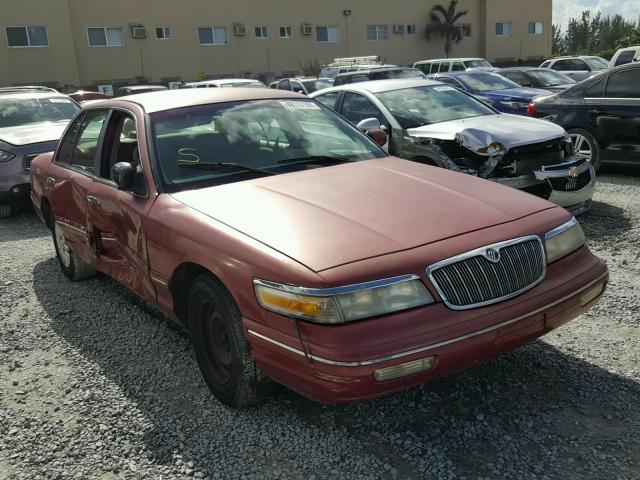 2MELM74W8SX690673 - 1995 MERCURY GRAND MARQ RED photo 1