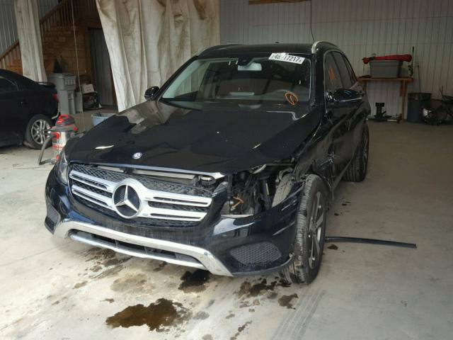 WDC0G4JB4GF054292 - 2016 MERCEDES-BENZ GLC 300 BLACK photo 2