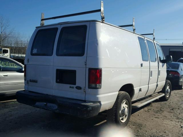 1FTNE24W29DA28681 - 2009 FORD ECONOLINE WHITE photo 4