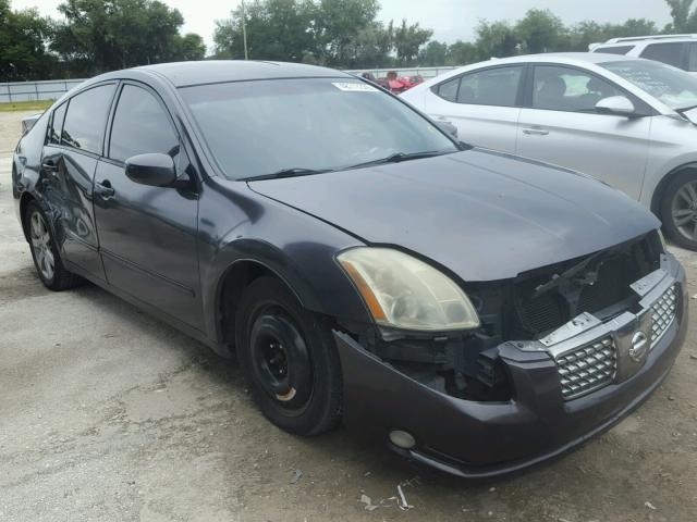 1N4BA41E24C892186 - 2004 NISSAN MAXIMA SE GRAY photo 1