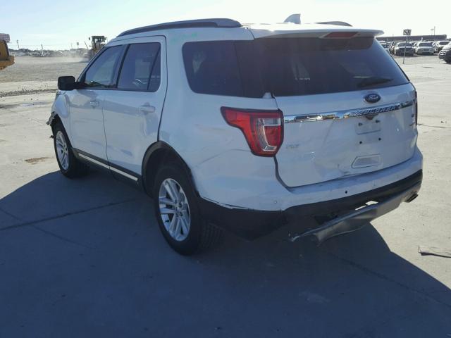 1FM5K7D86GGB79229 - 2016 FORD EXPLORER X WHITE photo 3