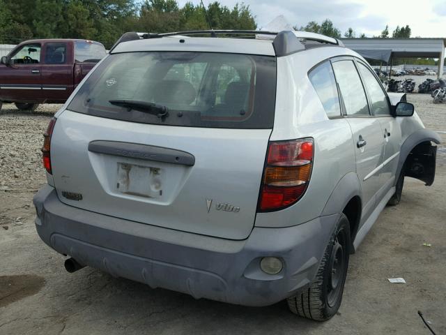 5Y2SL62864Z410700 - 2004 PONTIAC VIBE SILVER photo 4