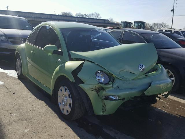 3VWCB21CX2M426660 - 2002 VOLKSWAGEN NEW BEETLE 绿色 照片 1