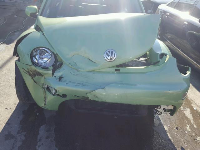 3VWCB21CX2M426660 - 2002 VOLKSWAGEN NEW BEETLE 绿色 照片 7