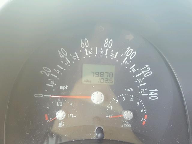 3VWCB21CX2M426660 - 2002 VOLKSWAGEN NEW BEETLE 绿色 照片 8