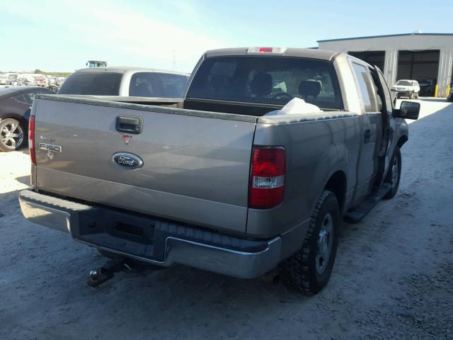 1FTRW12W04KC81305 - 2004 FORD F150 SUPER BROWN photo 4