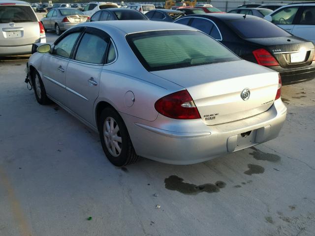 2G4WD532251255104 - 2005 BUICK LACROSSE C SILVER photo 3