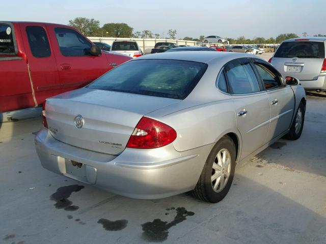 2G4WD532251255104 - 2005 BUICK LACROSSE C SILVER photo 4