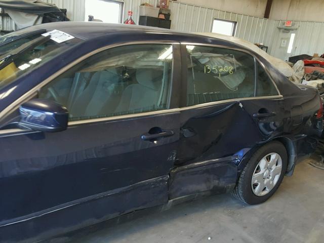 1HGCM56456A027899 - 2006 HONDA ACCORD LX BLUE photo 9