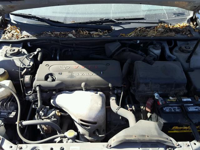 4T1BE30K15U942292 - 2005 TOYOTA CAMRY LE ვერცხლისფერი ფოტო 7