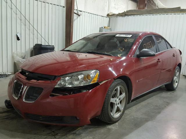 1G2ZG58N074113227 - 2007 PONTIAC G6 BASE RED photo 2