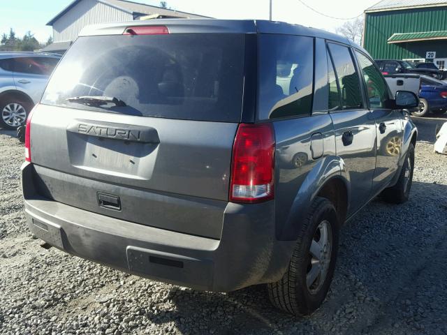 5GZCZ23D85S869534 - 2005 SATURN VUE CHARCOAL photo 4