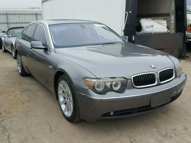 WBAGN63535DS56608 - 2005 BMW 745 LI SILVER photo 1