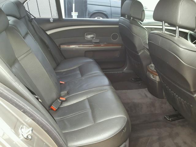 WBAGN63535DS56608 - 2005 BMW 745 LI SILVER photo 6