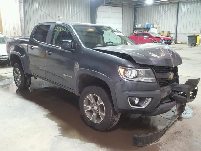 1GCGTDE30G1359871 - 2016 CHEVROLET COLORADO Z GRAY photo 1