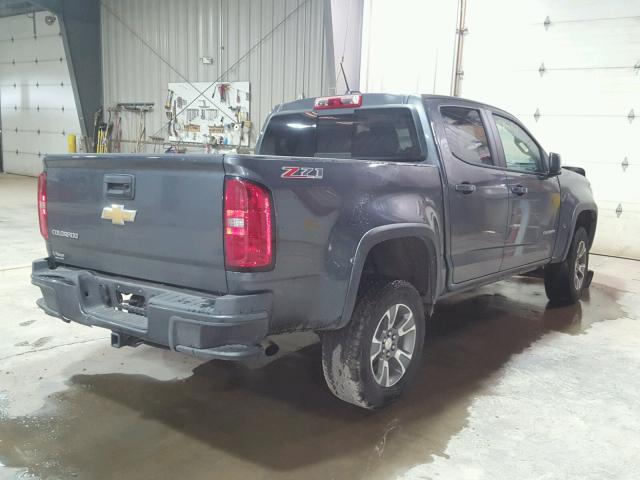 1GCGTDE30G1359871 - 2016 CHEVROLET COLORADO Z GRAY photo 4