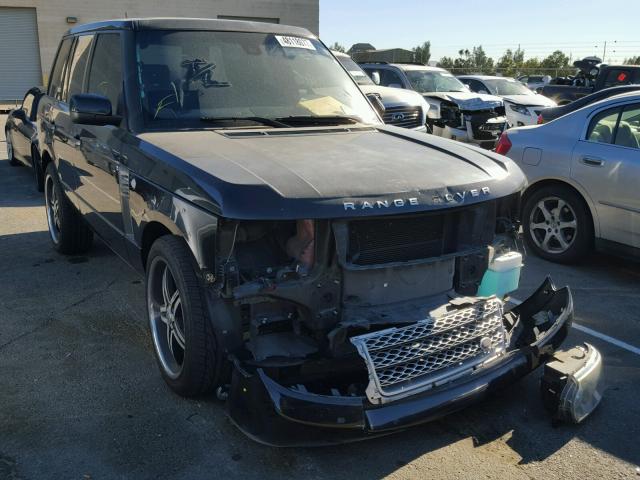 SALMF1D40AA322614 - 2010 LAND ROVER RANGE ROVE BLACK photo 1