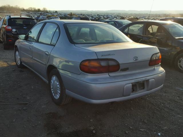 1G1ND52J7Y6156518 - 2000 CHEVROLET MALIBU SILVER photo 3