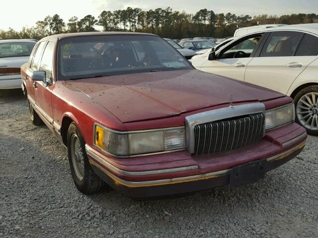 1LNLM82W5RY705002 - 1994 LINCOLN TOWN CAR S MAROON photo 1