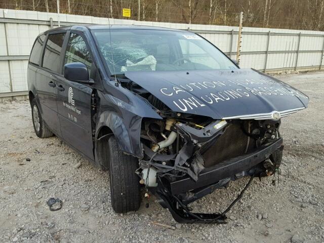 2A8HR44H28R819912 - 2008 CHRYSLER TOWN & COU Mavi foto 1