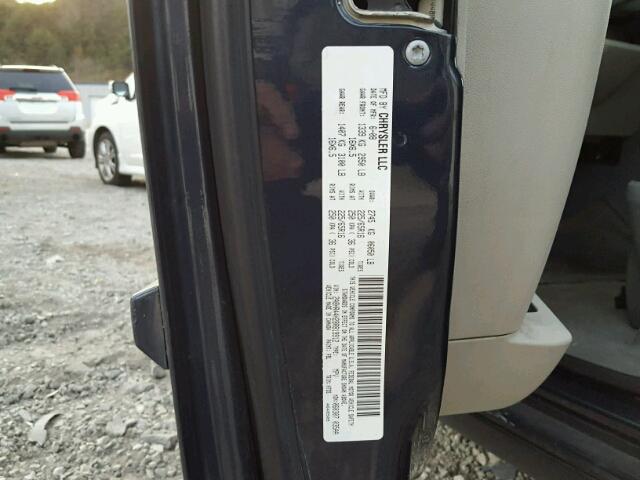 2A8HR44H28R819912 - 2008 CHRYSLER TOWN & COU Mavi foto 10