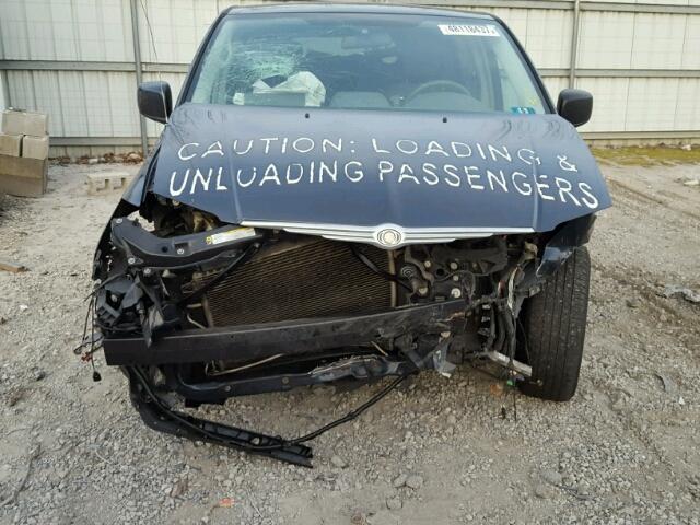 2A8HR44H28R819912 - 2008 CHRYSLER TOWN & COU Mavi foto 9