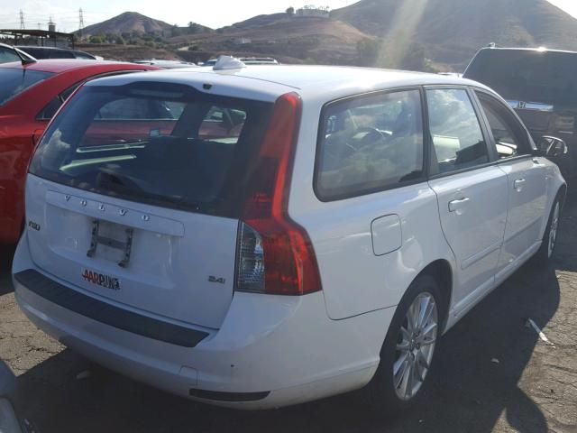 YV1MW390992471595 - 2009 VOLVO V50 2.4I WHITE photo 4