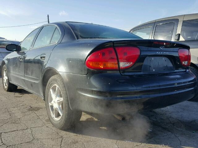 1G3NF52E0XC381044 - 1999 OLDSMOBILE ALERO GLS 黑色 照片 3
