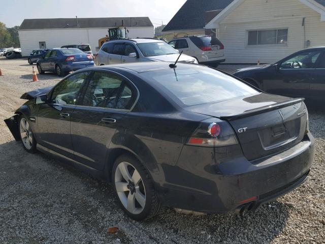 6G2EC57Y58L137667 - 2008 PONTIAC G8 GT BLACK photo 3