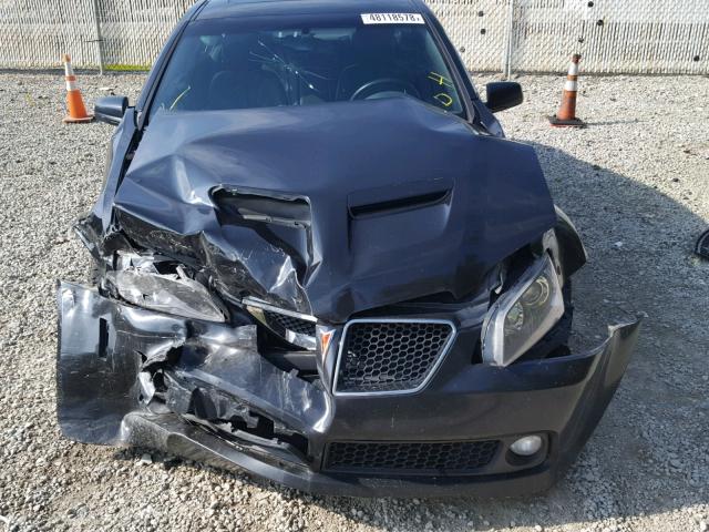 6G2EC57Y58L137667 - 2008 PONTIAC G8 GT BLACK photo 9