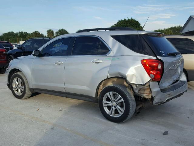 2GNFLEEK2C6370667 - 2012 CHEVROLET EQUINOX LT SILVER photo 3