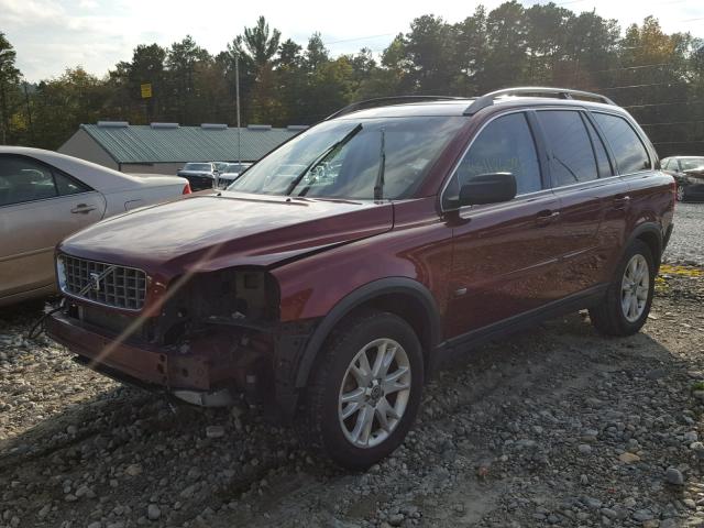 YV1CZ852551205577 - 2005 VOLVO XC90 V8 RED photo 2