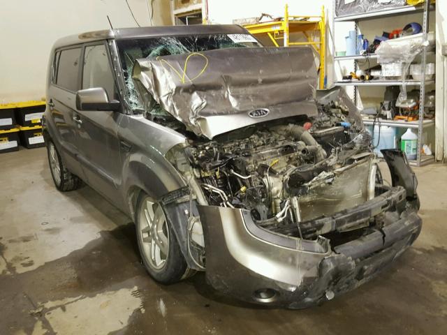 KNDJT2A21B7335995 - 2011 KIA SOUL + GRAY photo 1