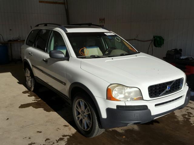 YV1CZ91H941118067 - 2004 VOLVO XC90 T6 WHITE photo 1