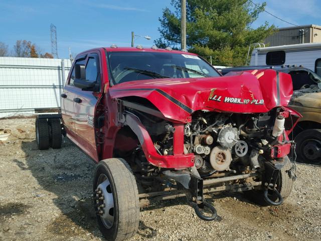 3C7WRNFL3EG176514 - 2014 RAM 5500 RED photo 1