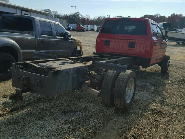 3C7WRNFL3EG176514 - 2014 RAM 5500 RED photo 4