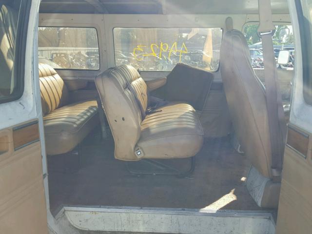 2B5WB31W4JK158827 - 1988 DODGE RAM WAGON TAN photo 6